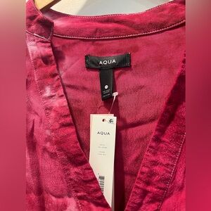 Fun AQUA tie dye dress!